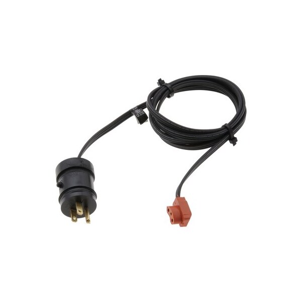 Zerostart Weatherproof Cordset - With Silicone Automotive Stl Adapter Heater Terminal, 120V, 6' 1.8M Long 3600046 - main